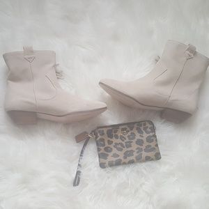 Suede Zara booties